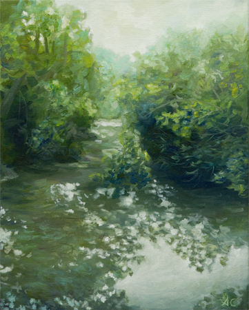 Barton Springs II by artist Alyssa Creagh